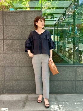 erさん（レディース・161cm）の夏コーディネート