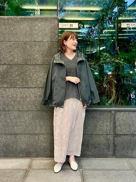 erさん（レディース・161cm）の秋コーディネート