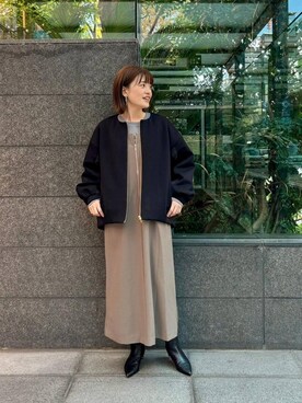 erさん（レディース・161cm）の秋コーディネート