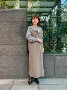 erさん（レディース・161cm）の秋コーディネート