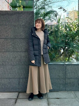 erさん（レディース・161cm）の冬コーディネート