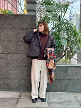 erさん（レディース・161cm）の冬コーディネート