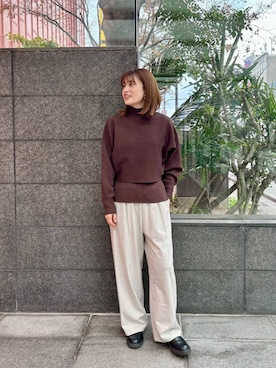 erさん（レディース・161cm）の冬コーディネート