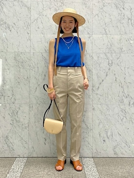 Taniguchi_TOMORROWLANDさん（レディース・158cm）の冬コーディネート