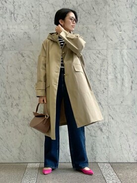 「gianvitorossi」｜Taniguchi_TOMORROWLANDさん（レディース・158cm）の冬コーディネート