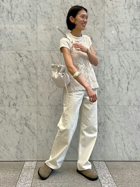 Taniguchi_TOMORROWLANDさん（レディース・158cm）の夏コーディネート