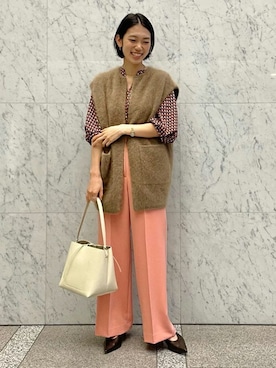 Taniguchi_TOMORROWLANDさん（レディース・158cm）の夏コーディネート