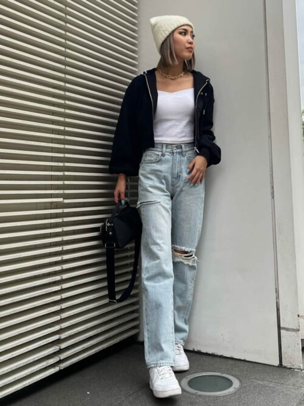 エゴイストブラックカットソーF 渋谷109