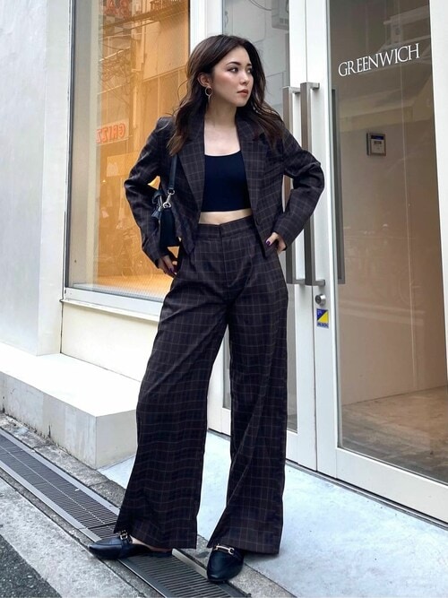 ダークカラーシングルジャケット（その他アウター）｜EGOIST