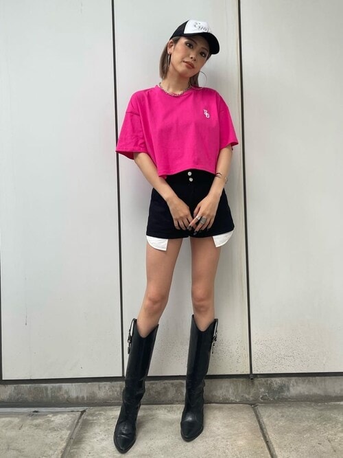 エゴイスト　ブラック　カットソー　F 渋谷109 エゴイストブラックカットソーF 渋谷109