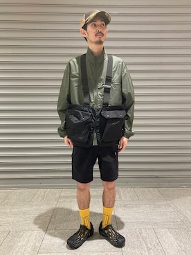 「アイテム（ソックス/靴下）」を使った、佐藤さん（メンズ・170cm）の春コーディネート