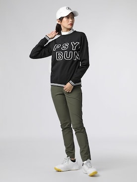 「ゴルフ」｜Psycho Bunny officialさん（レディース・168cm）の秋コーディネート