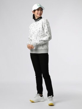 Psycho Bunny officialさん（レディース・168cm）の冬コーディネート