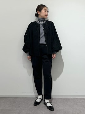 「FABIO RUSCONI（ファビオルスコーニ）のアイテム」を使った、sayakaさん（レディース・153cm）の秋コーディネート