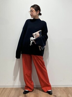 「FABIO RUSCONI（ファビオルスコーニ）のアイテム」を使った、sayakaさん（レディース・153cm）の秋コーディネート