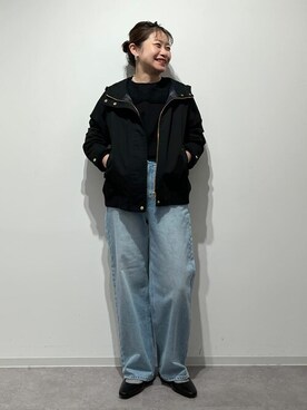 「FABIO RUSCONI（ファビオルスコーニ）のアイテム」を使った、sayakaさん（レディース・153cm）の冬コーディネート