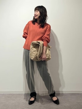 「FABIO RUSCONI（ファビオルスコーニ）のアイテム」を使った、sayakaさん（レディース・153cm）の冬コーディネート