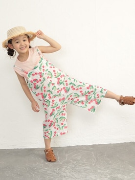 「アイテム（サンダル）」を使った、sorotto_sさん（キッズ・113cm）の春コーディネート