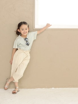 「アイテム（シューズ）」を使った、sorotto_sさん（キッズ・113cm）の春コーディネート