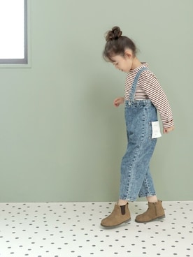 「こどもコーデ」｜sorotto_sさん（キッズ・114cm）の秋コーディネート