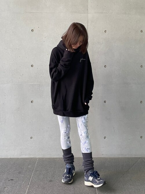 ジュリエ　julier 長袖トップスとレッグウォーマー　セット PR01.Julierさんのレッグウォーマーを使ったコーディネート - ZOZOTOWN