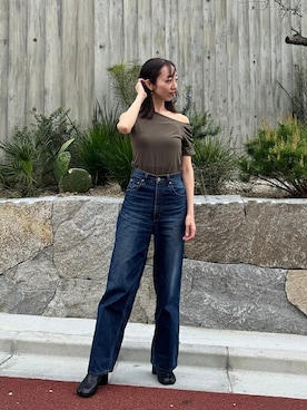 「デイリーカジュアル」｜Julierさん（レディース・163cm）の夏コーディネート