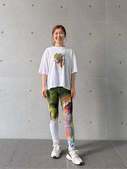 【お値下げ】新品 ジュリエ kanakoSasakiコラボ ハイウエストレギンス kanakoSasakiコラボ ハイウエストレギンス/UVカット・吸汗速乾