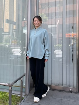 「アイテム（その他トップス）」を使った、Julierさん（レディース・165cm）の秋コーディネート