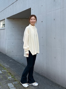「アイテム（その他トップス）」を使った、Julierさん（レディース・158cm）の秋コーディネート