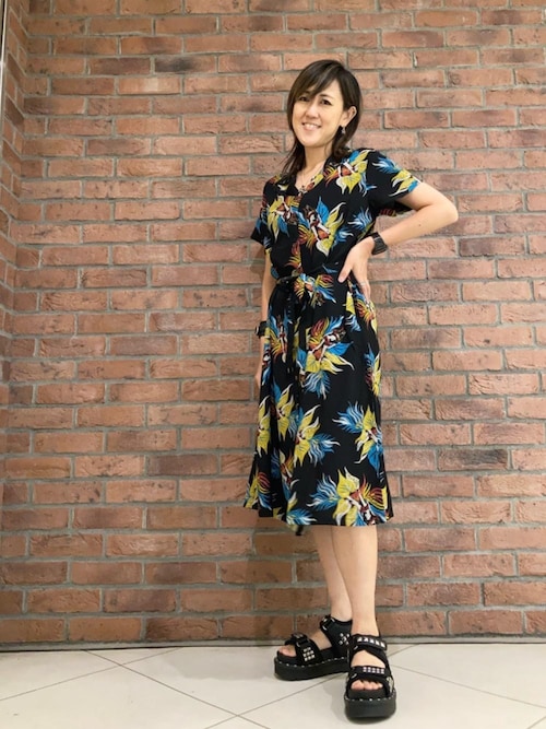 HYSTERIC GLAMOUR池袋パルコ店Yukaさんのワンピースを使った