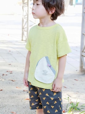 「DILASH（ディラッシュ）のアイテム」を使った、DIL baby&kids shopさん（キッズ・107cm）の春コーディネート