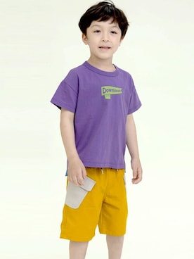 「DILASH（ディラッシュ）のアイテム」を使った、DIL baby&kids shopさん（キッズ・111cm）の春コーディネート