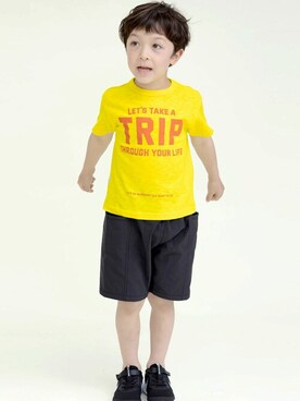 「DILASH（ディラッシュ）のアイテム」を使った、DIL baby&kids shopさん（キッズ・111cm）の春コーディネート