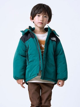 「冬」｜「アイテム（その他アウター）」を使った、DIL baby&kids shopさん（キッズ・110cm）の秋コーディネート