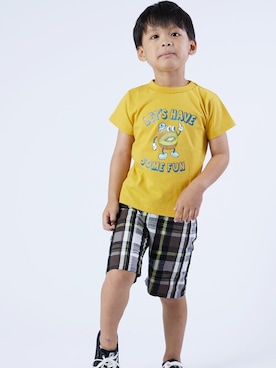「DILASH（ディラッシュ）のアイテム」を使った、DIL baby&kids shopさん（キッズ・112cm）の夏コーディネート