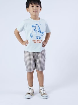 「DILASH（ディラッシュ）のアイテム」を使った、DIL baby&kids shopさん（キッズ・112cm）の夏コーディネート