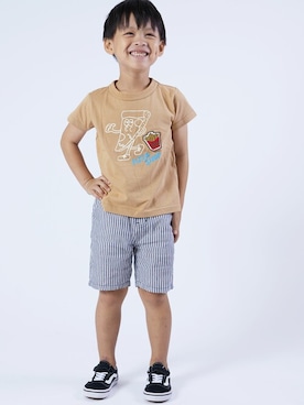 「DILASH（ディラッシュ）のアイテム」を使った、DIL baby&kids shopさん（キッズ・107cm）の夏コーディネート