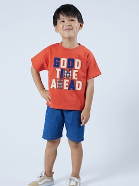 「DILASH（ディラッシュ）のアイテム」を使った、DIL baby&kids shopさん（キッズ・112cm）の夏コーディネート