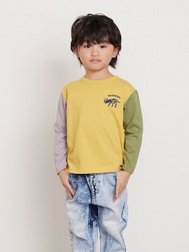 「DILASH（ディラッシュ）のアイテム」を使った、DIL baby&kids shopさん（キッズ・110cm）の冬コーディネート