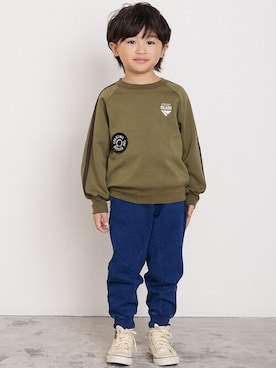 「DILASH（ディラッシュ）のアイテム」を使った、DIL baby&kids shopさん（キッズ・110cm）の冬コーディネート