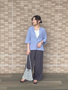 KAOさん（レディース・158cm）の夏コーディネート