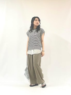 KAOさん（レディース・158cm）の夏コーディネート