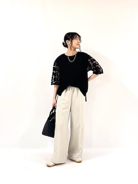 KAOさん（レディース・158cm）の夏コーディネート