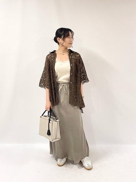 KAOさん（レディース・158cm）の夏コーディネート