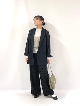 KAOさん（レディース・158cm）の秋コーディネート
