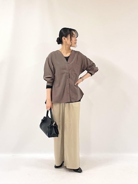 KAOさん（レディース・158cm）の秋コーディネート