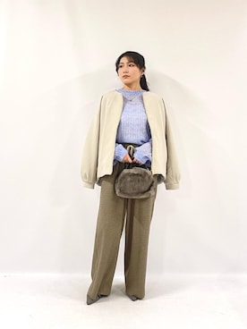 KAOさん（レディース・158cm）の秋コーディネート