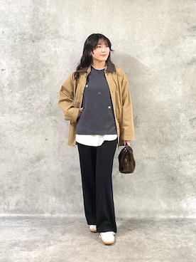 KAOさん（レディース・158cm）の秋コーディネート