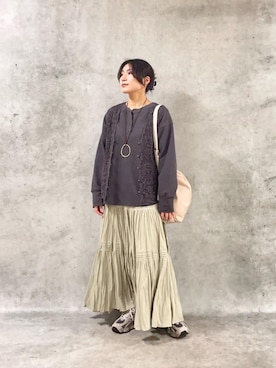 KAOさん（レディース・158cm）の春コーディネート