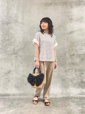 KAOさん（レディース・158cm）の春コーディネート